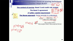 Credit Risk Management - Basel & EL model #2, Bayes formula