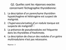 TD3 Thyroide : Cas Clinique N°2