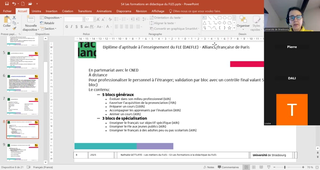 S4 Les métiers du FLES Cours du 10 octobre