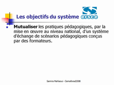 L'usage d'outils technologiques pour scénariser des pratiques pédagogiques de formateurs : une contribution au développement de la formation ouverte et à distance.