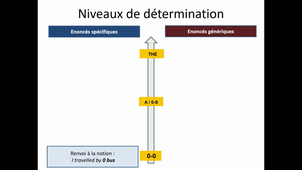 HIGGS LING 5.9 Rappel des niveaux de détermination