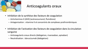 AAP et anticoagulants (Helms)