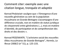 2020-03-24 Sociologie cours 4 - Méthodologie : citation et bibliographie