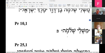 Philologie biblique: questions de genre - cours 3