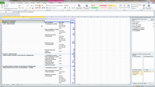 Manipuler un tableau croisé dynamique dans Excel (données issues de Sebina)