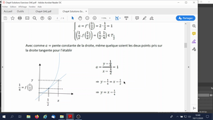 Outils d'Analyse Economique L1 AES Chap4 partie1.2 B.Godbillon