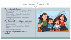 Prise en charge de l'enfant négligé dispositifs mobiles d'accompagnement