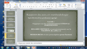 cours cadrage E2 et rapport jury