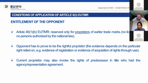 19.01 - 2 - Art. 8(3) EUTMR - TM registered by an Agent - S. Martin
