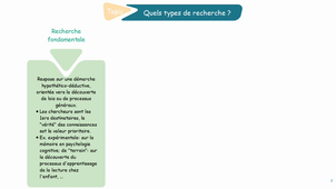 UE Recherche M1 MEEF