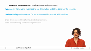 When to use the present perfect simple vs in BE + Ving.mp4