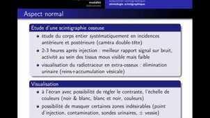 Les explorations scintigraphiques ostéo-articulaires I - Dr C. BUND