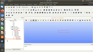 Module Geometry with Salome_Meca