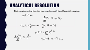 Reminder on differential equations