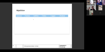 15/10/2025 - Cour de grammaire italienne