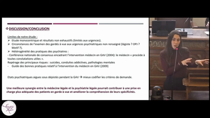 État des lieux des examens psychiatriques de gardés à vue examinés aux urgences psychiatriques de Montpellier