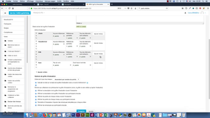 Créer une grille d'évaluation