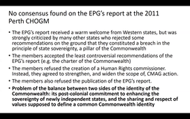 CMAG, democracy and the Commonwealth