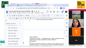 Faits culturels cours du 17 septembre