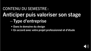 Milieu pro STAGE L2Design — Partie 1 > anticiper et valoriser son stage