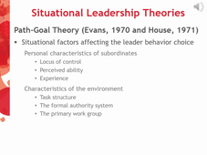 OB online_6.3.2_Situational approaches PGT