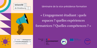 Conférence d'ouverture séminaire engagement étudiant