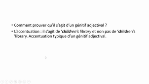 HIGGS LING 9.1 Corrigé S6 épreuve blanche the old children's library